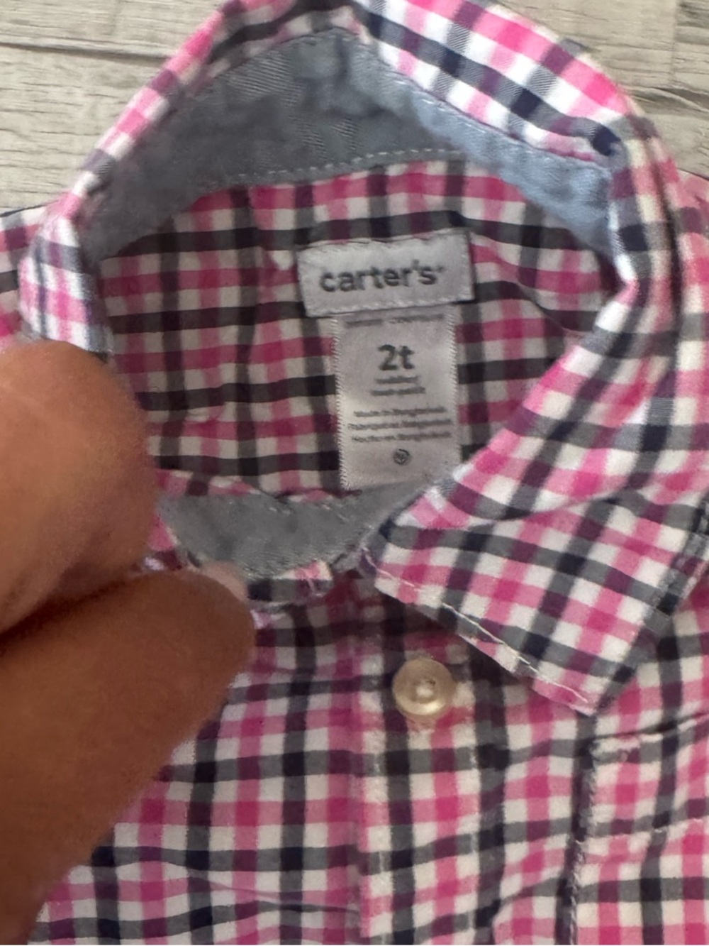 Boys 2T Button Down Shirt Bundle | Preppy Classic Styles | Crewcuts, Carter’s - Picture 4 of 6